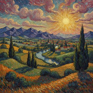 Beyond Impressionism: The Emotional Depth and Vibrant Evolution of Post-Impressionist Landscapes