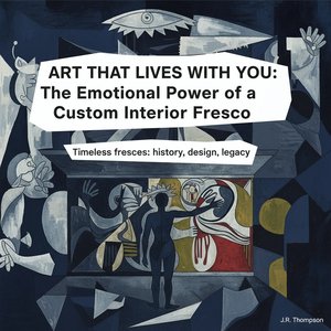 Art That Lives With You: The Emotional Power of a Custom Interior Fresco