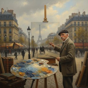 Édouard Cortès: Der Pariser Poet und seine Stadt – Eine umfassende Studie zum Schaffen des 'Malers von Paris'