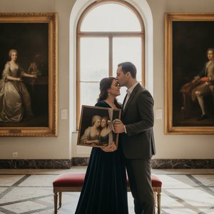Timeless Romance: Why a Hand-Painted Masterpiece is the Ultimate Anniversary Gift for the Discerning Collector