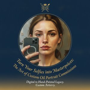 Turn Your Selfies into Masterpieces: The Art of Custom Oil Portrait Commissions