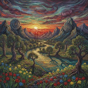 Beyond Reality: The Raw Emotion and Distorted Beauty of Expressionist Landscapes