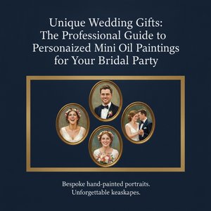 Unique Wedding Gifts: The Professional Guide to Personalized Mini Oil Paintings for Your Bridal Party