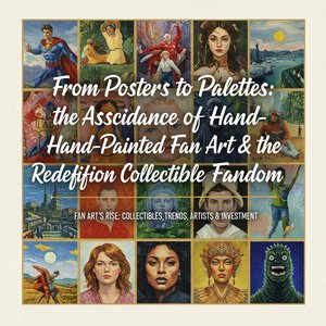 From Posters to Palettes: The Ascendance of Hand-Painted Fan Art & the Redefinition of Collectible Fandom
