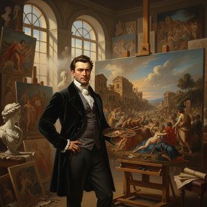 Karl Bryullov: Romanticism's Dramatic Vision & Shaping Russian Historical Painting