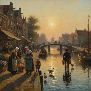 Wilhelmus de Zwart: Capturing Dutch Life Through the Lens of Realism & Impressionism