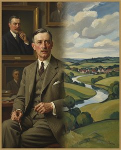 Reginald Grenville Eves: Bridging Portraiture & Modern British Landscape Painting