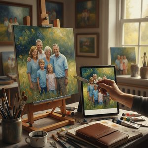Mus3ums.com F.A.Q.: How to Turn Your Photos Into Custom Hand-Painted Masterpieces