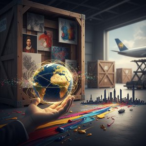 Kunsten uden Grænser: Global Levering og Demokratiseringen af Det Fine Kunstmarked