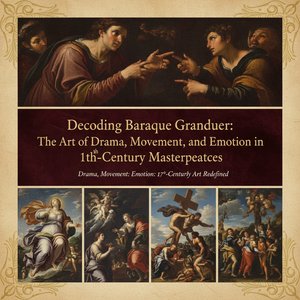 Decoding Baroque Grandeur: The Drama, Chiaroscuro, and Emotional Intensity of 17th-Century Masterpieces