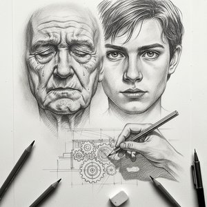 The Nuances of Graphite: Exploring Emotional Depth & Technical Mastery in Pencil Drawing