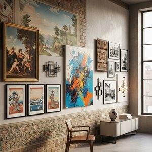 Transforming Spaces: A Comprehensive Exploration of Wall Decor Through Art History & Contemporary Practice