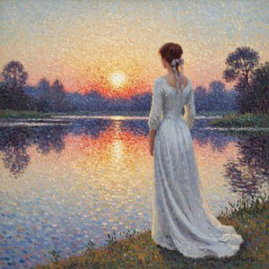 Delphin Enjolras: A Study in Neo-Impressionist Technique & the Poetics of Light