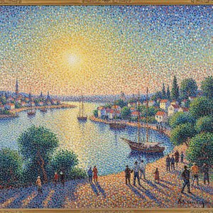 The Symphony of Stippling: Unveiling the Luminous Revolution of Neo-Impressionist Pointillism