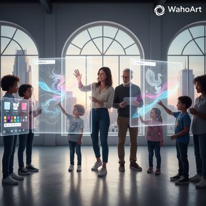 Kunstens Udviklende Landskab: Fra Traditionelle Atelierer til Digital Skabelse