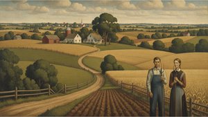 American Regionalism: The Soul of the Heartland and the Mastery of Grant Wood