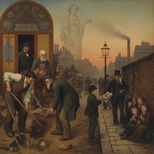 Ford Madox Brown: Pre-Raphaelite Visionary & Victorian Social Commentary