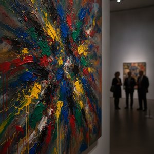 Pure Chaos & Color: The High-Voltage World of Abstract Expressionism