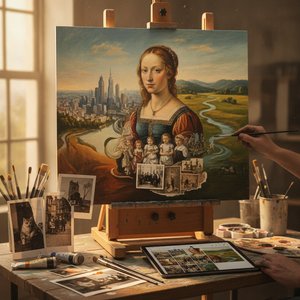 Mus3ums.com F.A.Q.: The Art of Synthesis—Creating One Masterpiece from Multiple Photos with Our Multi-Photo Merging Service