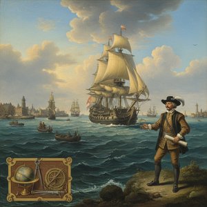 Abraham Hulk Senior: Pioneering Maritime Topography of the Dutch Golden Age