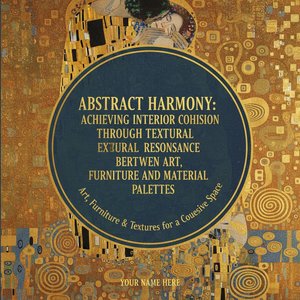 Abstract Harmony: Achieving Interior Cohesion Through Textural Resonance Between Art, Furniture, and Material Palettes