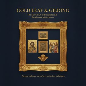 The Sacred Glow: Mastering Gold Leaf and Gilding in Byzantine Art