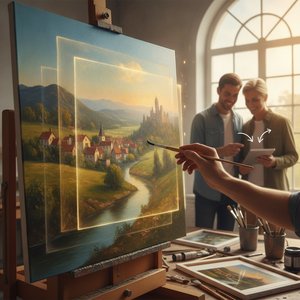 Mus3ums.com F.A.Q.: Perfect Your Vision with Our Unlimited Revision Policy for Custom Oil Paintings