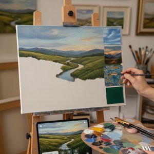Mus3ums.com F.A.Q.: Bespoke Background Customization for Your Masterpiece