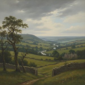 Alan Clutton-Brock: A Study in British Landscape Painting & Atmospheric Realism