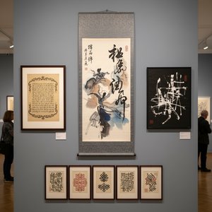 The Elegance of Line: Discovering the Timeless Beauty of Calligraphy Artworks