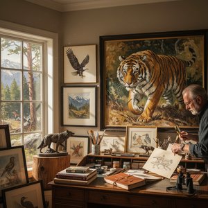 Wild Majesty: The Collector's Guide to Capturing the Spirit of Nature Through Masterful Wildlife Art