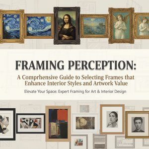 Framing Perception: A Comprehensive Guide to Selecting Frames that Enhance Interior Styles and Artwork Value