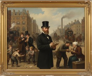 R.A. Benjamin Williams: Victorian Genre Painting & Social Commentary