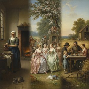 Scenes of Daily Life: A Comprehensive Exploration of Genre Painting Through History