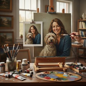 Mus3ums.com F.A.Q.: How to Commission a Custom Hand-Painted Oil Portrait from Your Photos