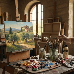 The Magic of Oil on Canvas: Why This Timeless Medium Defines Masterpieces