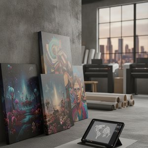 Elevate Your Digital Artistry: Building a Global Luxury Brand with Mus3ums On-Demand Giclée Prints