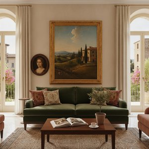 The Art of Italian Living: Transform Your Home with Timeless Landscapes and Renaissance Masterpieces