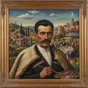 Niko Pirosmani: A Georgian Visionary – Life, Legacy, and the Poetics of Outsider Art