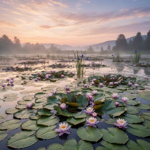 Serene Waters: A Curated Journey Through the World's Most Iconic Water Lily Masterpieces