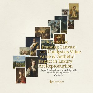 Beyond the Canvas: Framing as a Catalyst for Value & Aesthetic Impact in Luxury Art Reproduction