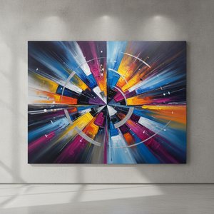 Neo-Abstract Art: The High-Impact Evolution of Modern Visual Energy and Geometric Sophistication
