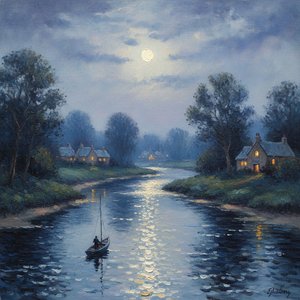 Moonlight Magic: Capturing the Luminous Glow of Impressionist Nightscapes