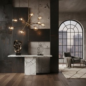 The Industrial Edge: How Raw Textures and Refined Artistry are Redefining Modern Luxury Interiors