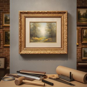 Beyond the Canvas: Elevate Your Masterpiece with Mus3ums’s Premium Custom Framing Services