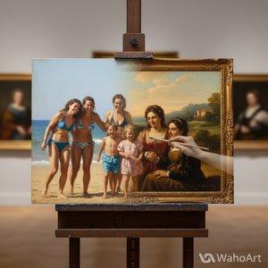 From Snapshot to Masterpiece: Transforming Memories into Timeless Art with