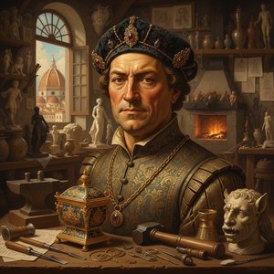 Benvenuto Cellini: Renaissance-Goldschmied, Bildhauer und die Inszenierung des Selbst