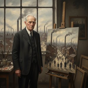 Laurence Stephen Lowry: Chronicling Industrial Life with Poignant Beauty