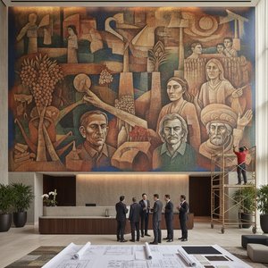 Mexican Muralism for Commercial Interiors: A Procurement Guide to Large-Scale Masterpiece Reproductions