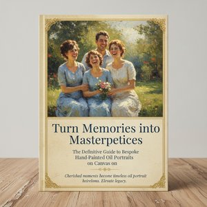 Turn Memories into Masterpieces: The Definitive Guide to Bespoke Hand-Painted Oil Portraits on Canvas